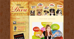 Desktop Screenshot of dogtalkdiva.com